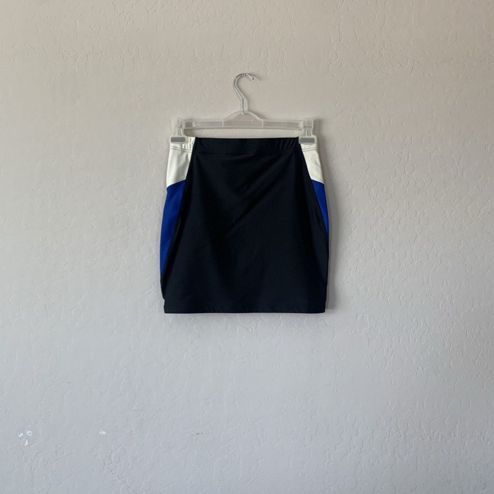 $850 Balenciaga Logo Sport Track Skirt - Picture 3 of 11